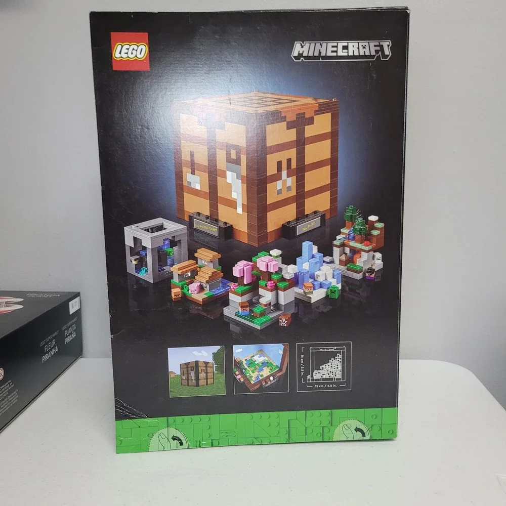 LEGO Minecraft The Crafting Table 21265 Empty Box Only